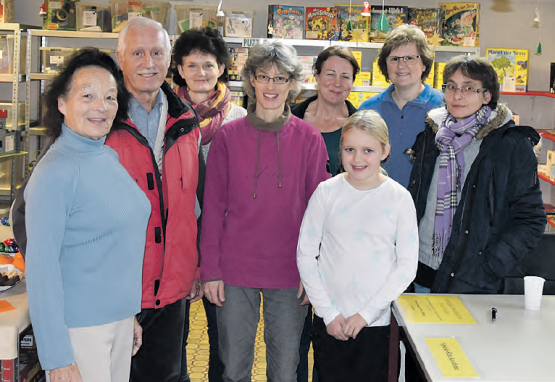 Das hochmotivierte Ludothek-Team in Unterkulm (