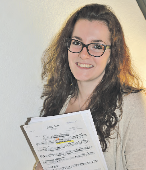 Cheryl Bianchi Ausnahmekönnerin am Cornet: «Dann spiele ich ein paar «aggressive Sachen» und mir geht’s wieder gut!» (Bild: zVg.)