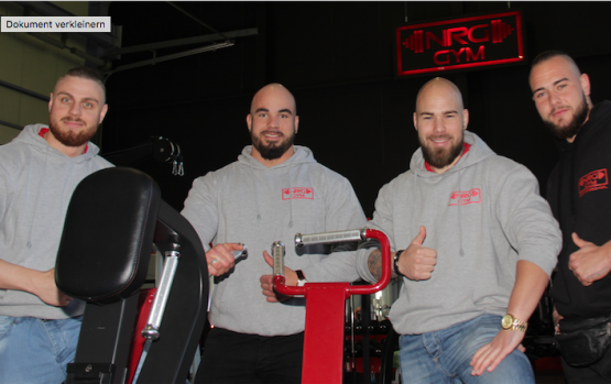 Michael Hager, David Eichenberger, Sandro Amrein und Manuel Amrein. (Bild: zVg.)