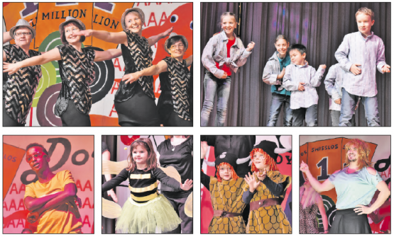 Unter dem Motto «Dorfkiosk» stellte dieTurnerfamilie des STV Schlossrued einen kunterbunten Unterhaltungsabend auf die Beine, welcher am kommenden Samstagabend in die zweite Runde geht. (Bilder: Heidi de Luca)