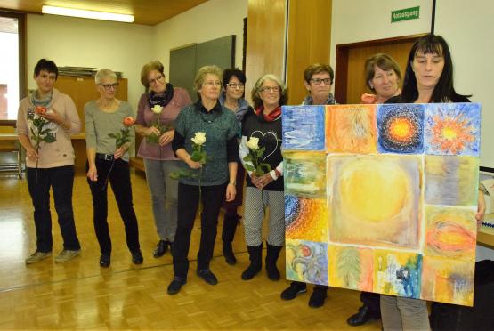 Vieles wurde gemeinsam geschaffen – auch dieses Gemälde