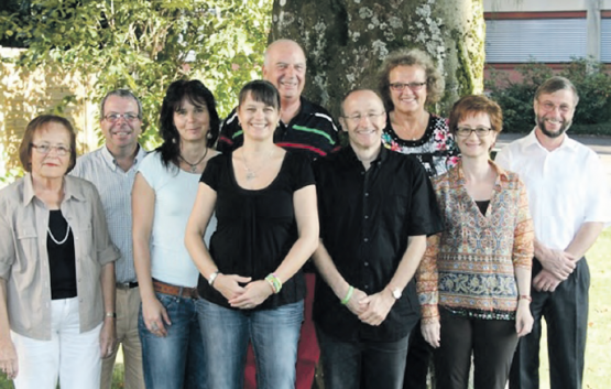 Die reformierte Kirchgemeinde Reinach- Leimbach 2014 (Bild: zVg.)