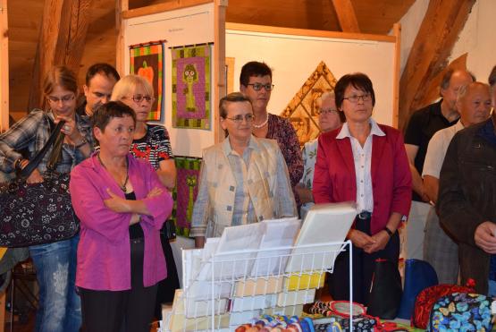 Die Quilterinnen haben im Wäbi-Museum eine einzigartige farbige Ausstellung realisiert