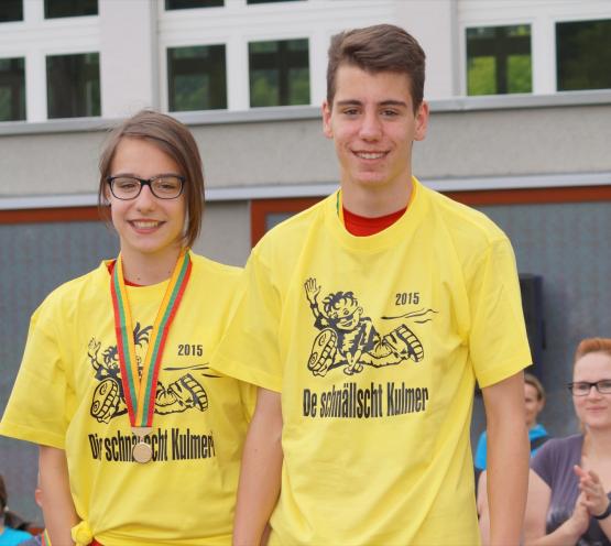 Michelle Gloor und Michael Von Gunten.