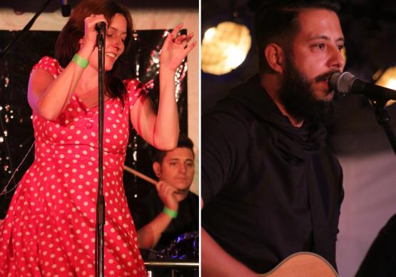 Open Air «hend oss»: Caroli Urech und Cris Haller (Bilder: Remo Conoci)