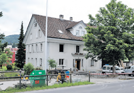 «Huus 74» in Menziken (Bild: Martin Sommerhalder)