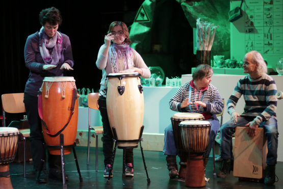 Vernissage Ausstellung Stiftung Lebenshilfe 2015 (alle Bilder: rc.)