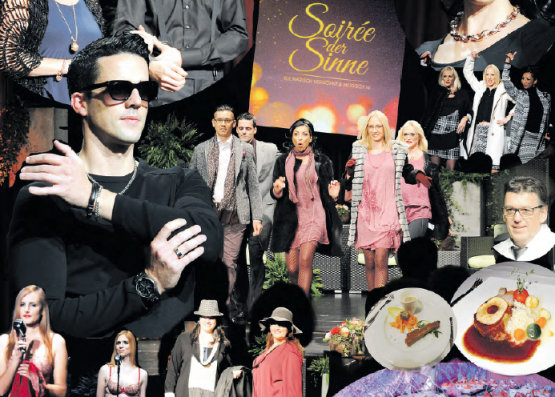 Soirée der Sinne im Saalbau Reinach (Bilder: mars)