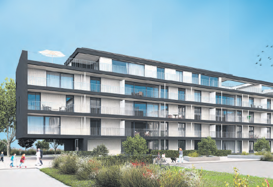 Moderne Überbauung an zentraler Lage in Reinach AG: Der Gautschi-Park bietet viele Besonderheiten für seine Mieter. (Bilder