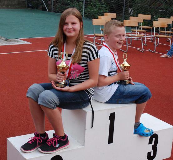 Im Vorfeld der Feier wurde der Schnellste erkoren.