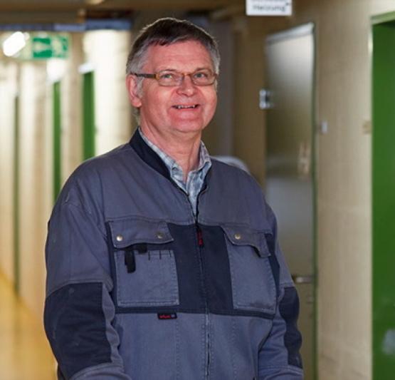 Heinz Bertschi, Leiter Technischer Dienst