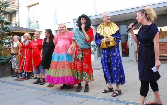 Sie gaben alles: Die Mitglieder der Theatergruppe Chrüsimüsi