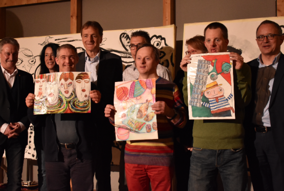 Aus rund 70 Bildern ausgewählt: Die Jury präsentierte die drei Siegerbilder von David Bösch, Cornel Fischer und Roland Blaser. (Bilder: Heidi De Luca)