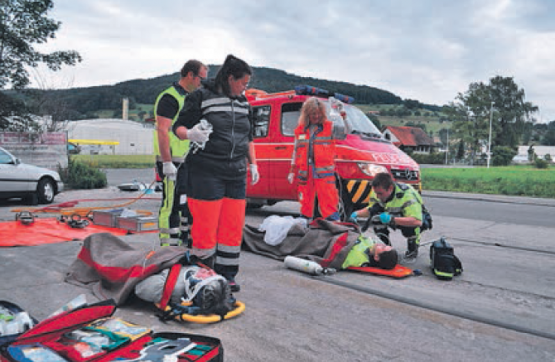 Rettungsübung MSV aargauSüd (Bild: zVg.)