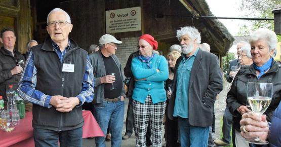 Der Präsident der Museumskommission, Christoph Haller, begrüsste zahlreiche Gäste