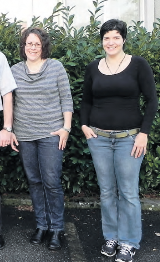 Tina Fuchs (l.) Laura Vogt