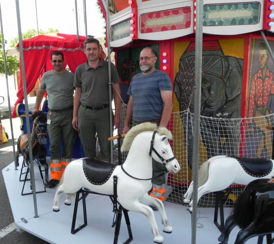 Giampaolo Ruggiu, Peter Steiner und Ueli Baumann hielten während der Sanierung die Zügel zusammen.