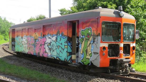 Alter WSB-Wagen beschädigt. (Bild: kapo)