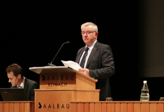 Gemeindeammann Martin Heiz (Bild: rc.)