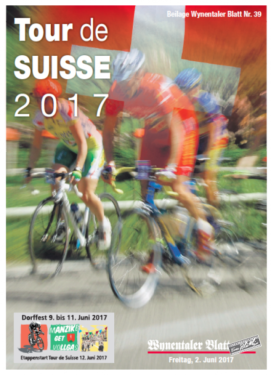 Sonderheft: Tour de Suisse & Dorffest Menziken (Grafik: WB)