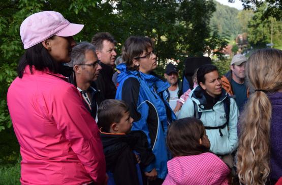 Erinnerungen rund um den Aronstab wurden hier wach