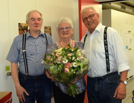 Sie ist die gefeierte Künstlerin mit dem Kochlöffel: Cécile Schor bringt den Schöftler Senioren das Kochen bei.