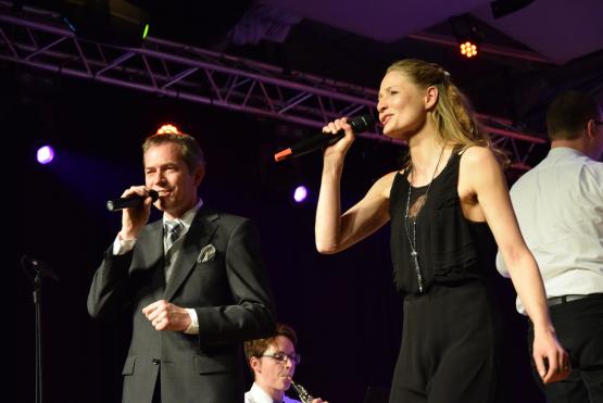 Sie waren die Stars des Abends: Markus Kohler und Merete Amstrup