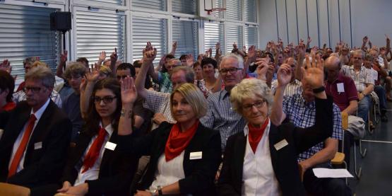 Unter den GV-Teilnehmenden herrschte Einigkeit – es kamen erstaunlich viele