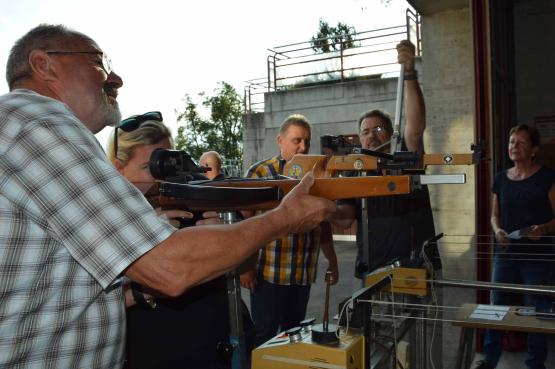 Diesmal wurde mit Pfeil und Bogen geschossen