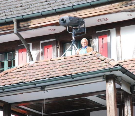 Er stellt die Akteure ins beste Licht: Ulrich Fischer – das Mädchen für alles