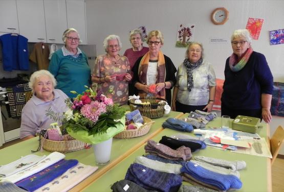 Strickwarenverkauf im Alterszentrum