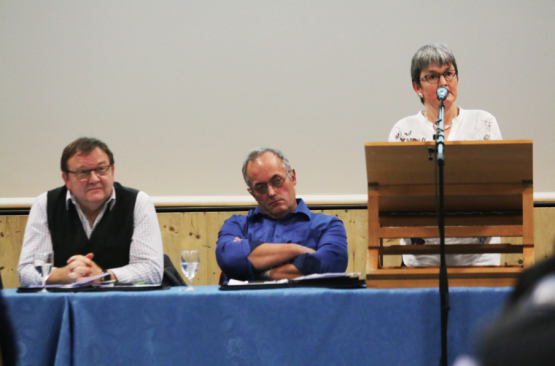 Jürg Maibach, Walter Scheurer, Monika Müller-Gloor (Bild: Remo Conoci)