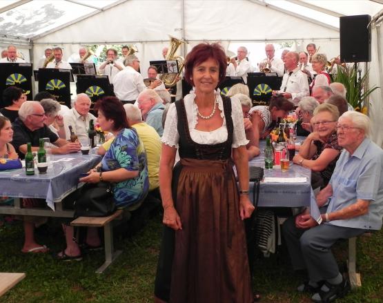 Charmante Gastgeberin: Ruth Hunziker, Wirtin des Gasthof Bären Zetzwil.