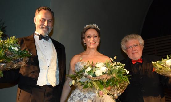Sie sorgten für musikalischen Adventszauber in der Kirche Beinwil am See: Julian Tovey, Barbara Buhofer und Andres Joho
