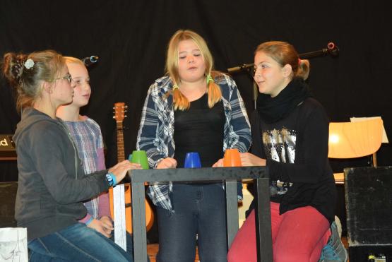 Sie entschieden sich spontan, einen Beitrag zu leisten