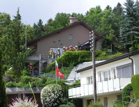 Löscheinsatz im Wolfgalgen