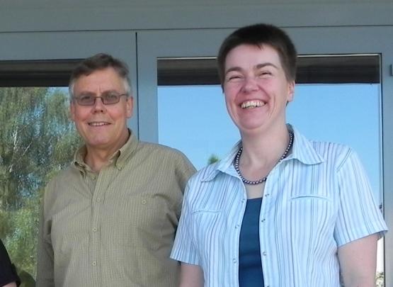 Heinz Walti und seine Nachfolgerin Susanne Remund