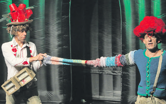 Thomas Martins (links im Bild) und sein Bruder Volker gehören schon fast zur Reinacher Saalbau-Familie (Bild: rc.)