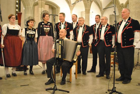 Jodelklänge mit Martin Flury am Benefizkonzert 125 Jahre SRK Aargau in der Stadtkirche Aarau