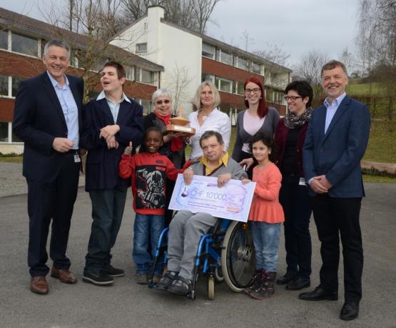 Grosse Freude bei der offiziellen Preisübergabe