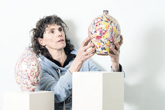 Barbara Hunziker, Zetzwiler Keramikerin (Bild: psi.)