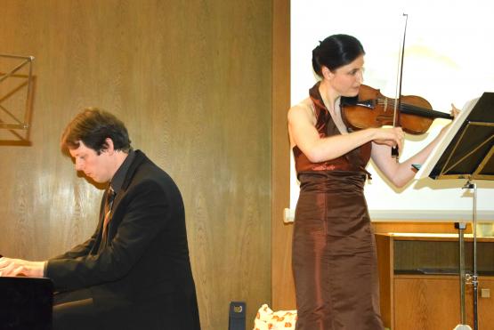 Königliche Klänge im Altersheim mit Andrea und Matthias Kipfer aus Zofingen