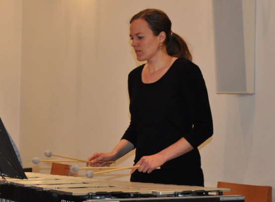 Vibraphonistin Sonja Huber (Bild: hg.)