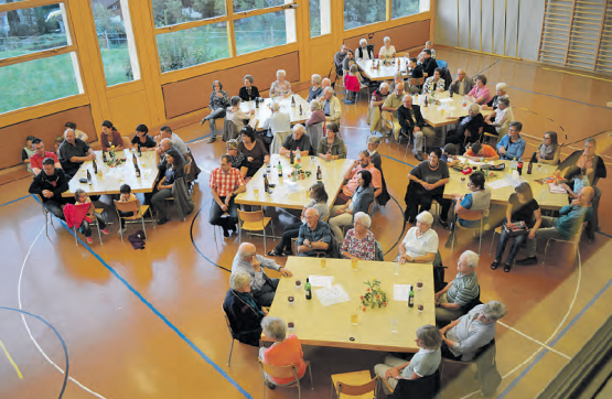 Jubilarenständchen der Musikgesellschaft Pfeffikon (Bild: be.)