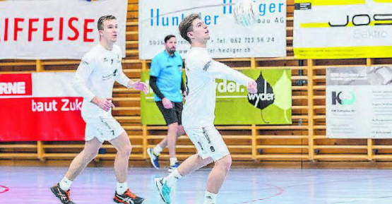 Gibts erneut eine Überraschung? Obwohl sie als Titelverteidiger antreten, sind die Männer des STV Oberentfelden in der Aussenseiterrolle (Bild: Fabio Baranzini)