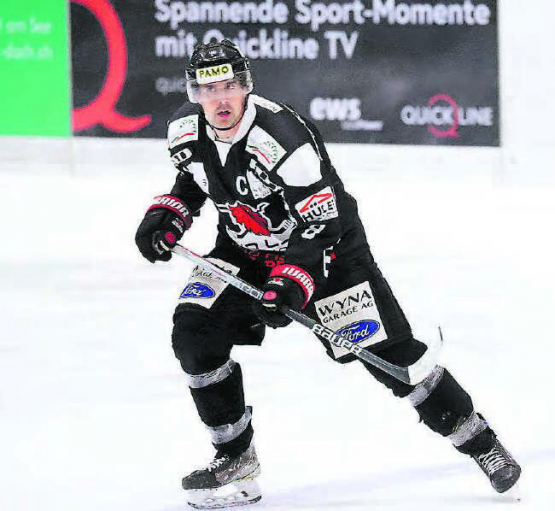 Der Routinier: Am kommenden Sonntag bestreitet Captain Simon Schnyder seinen 100. Ernstkampf im Dress der Red Lions Reinach. (Bild: rc.)