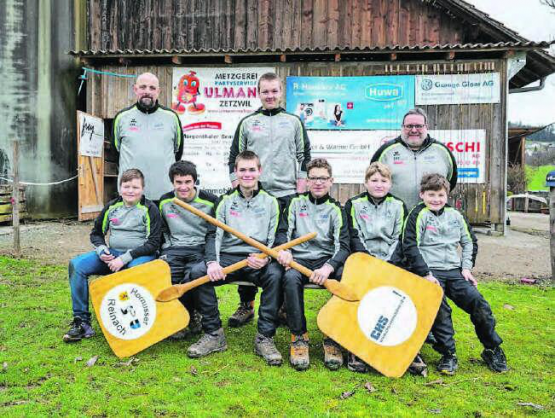 Erste Erfolge in neuen Jahr: Der «Reinacher Teil» des neu formierten Nachwuchs-Teams Mättenwil-Brittnau-Reinach. (Archivbild: zVg.)