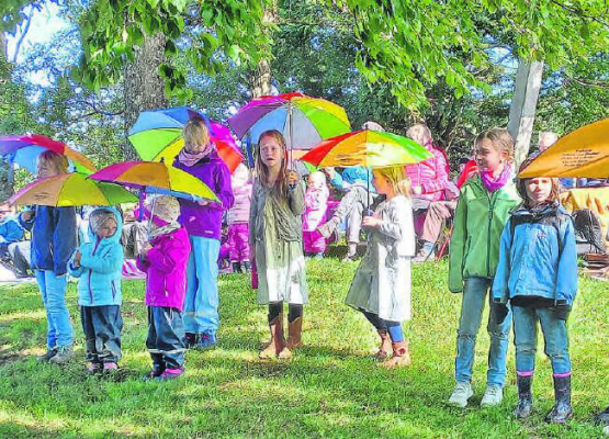 Der Bettagsgottesdienst auf dem Homberg erfreute sich zahlreicher Besucher. (Bilder: zVg.)