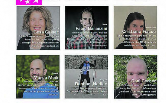 Jetzt mitmachen: Unter www.wirsindaargauersport.ch kann man sich mit einem Statement für den Aargauer Sport solidarisieren. (Bild: zVg.)