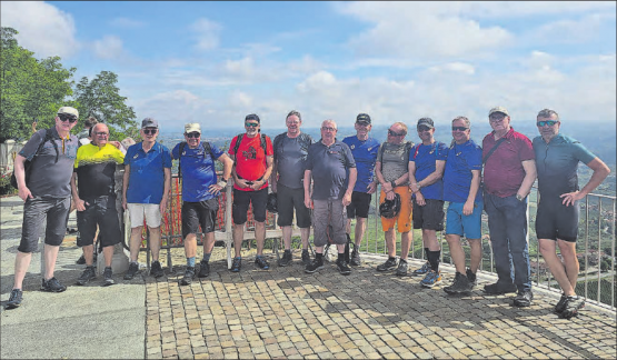 Die Männerriege Pfeffikon genoss eine aktive und abwechslungsreiche Reise im Piemont. (Bild: zVg.)